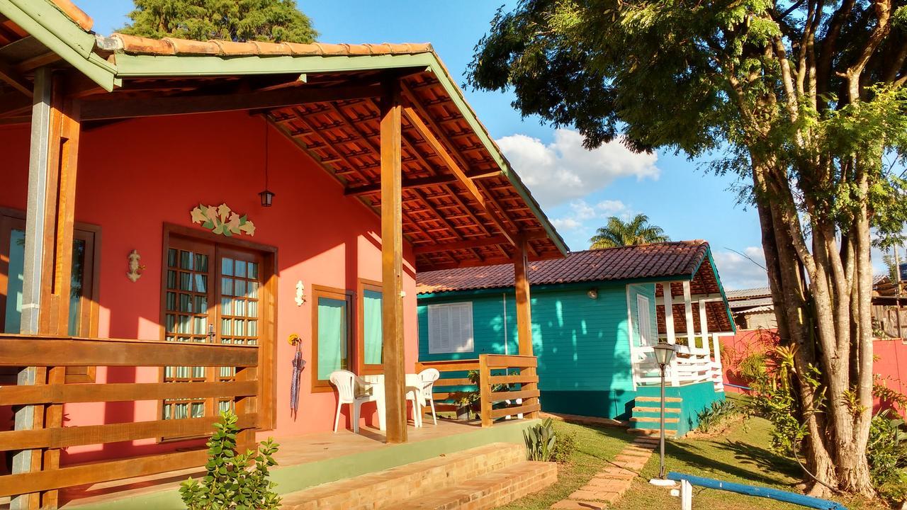 Pousada Recanto Das Girafas Cunha Bagian luar foto