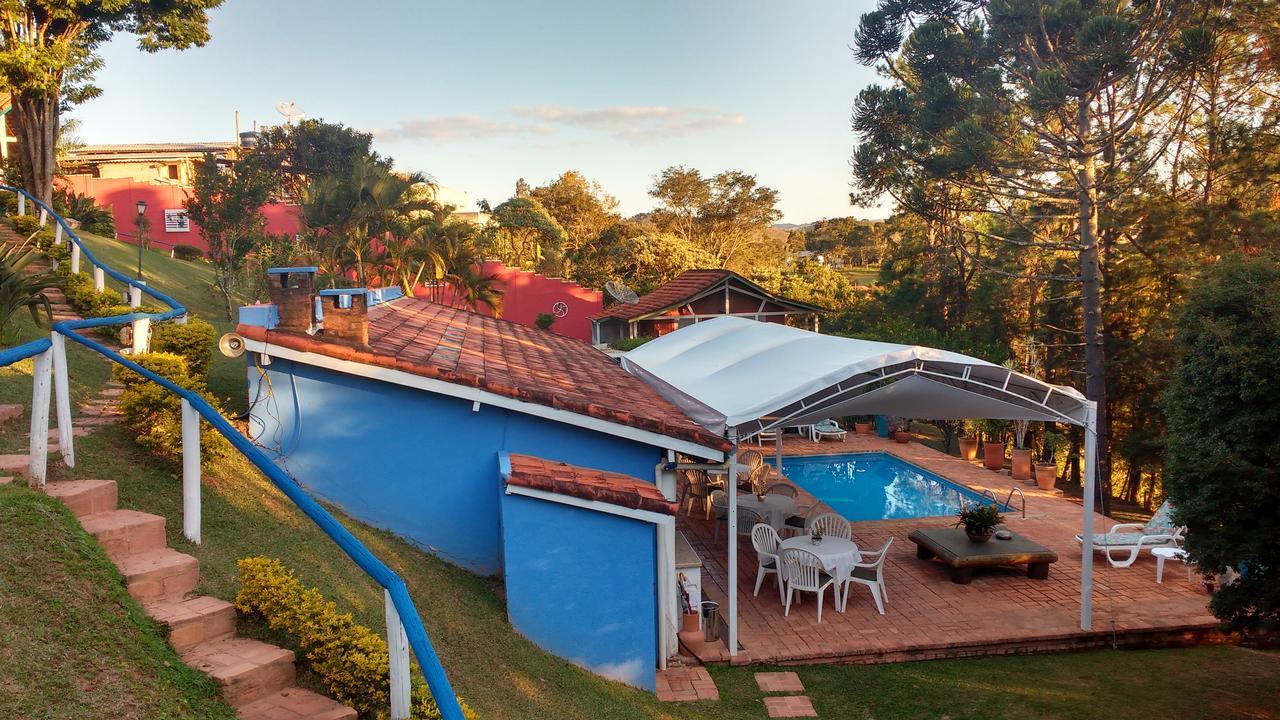 Pousada Recanto Das Girafas Cunha Bagian luar foto